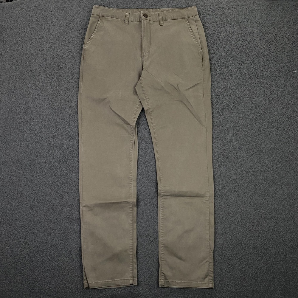 Katin Corey Pant Mens 32x32 Slim Straight Chino Twill Lightweight Beige